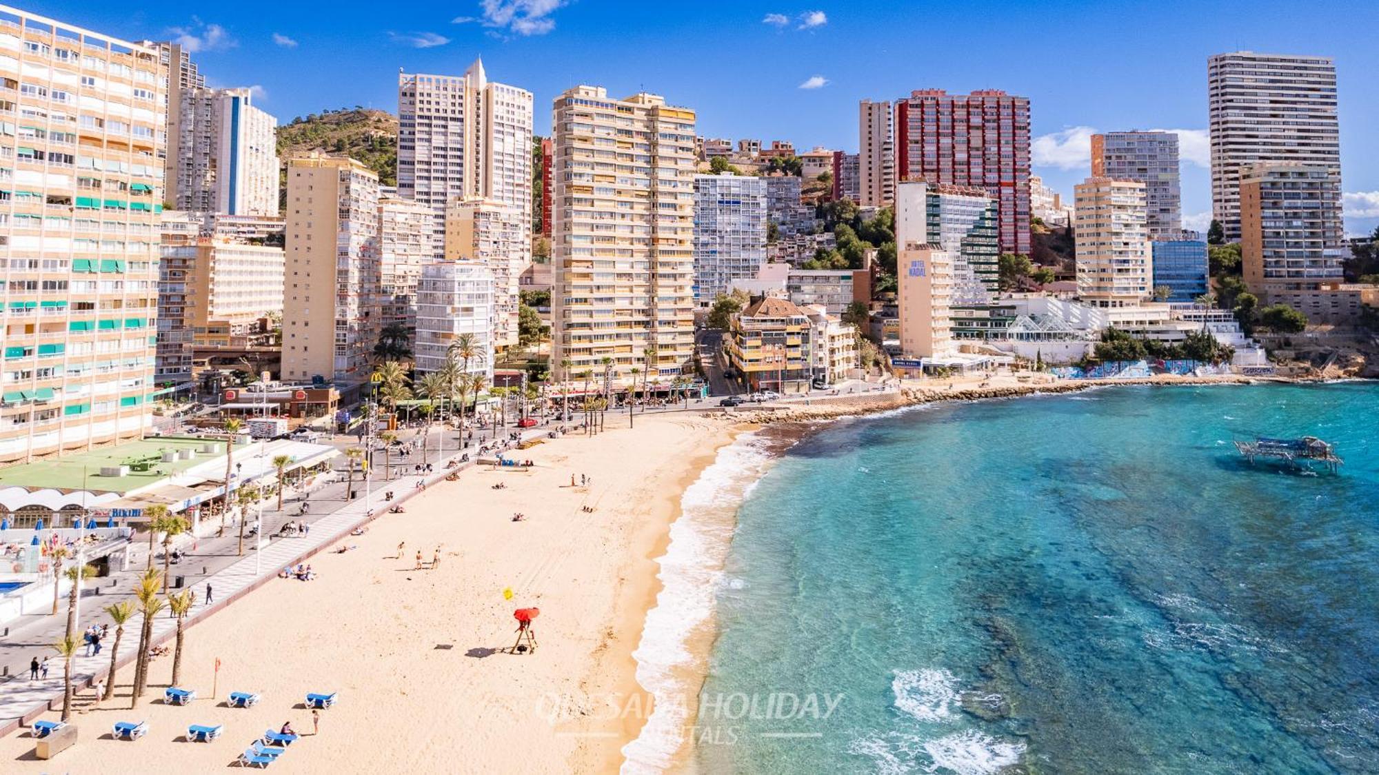 100Mts To Beach, Luxury Apartment Benidorm Encanto Dış mekan fotoğraf