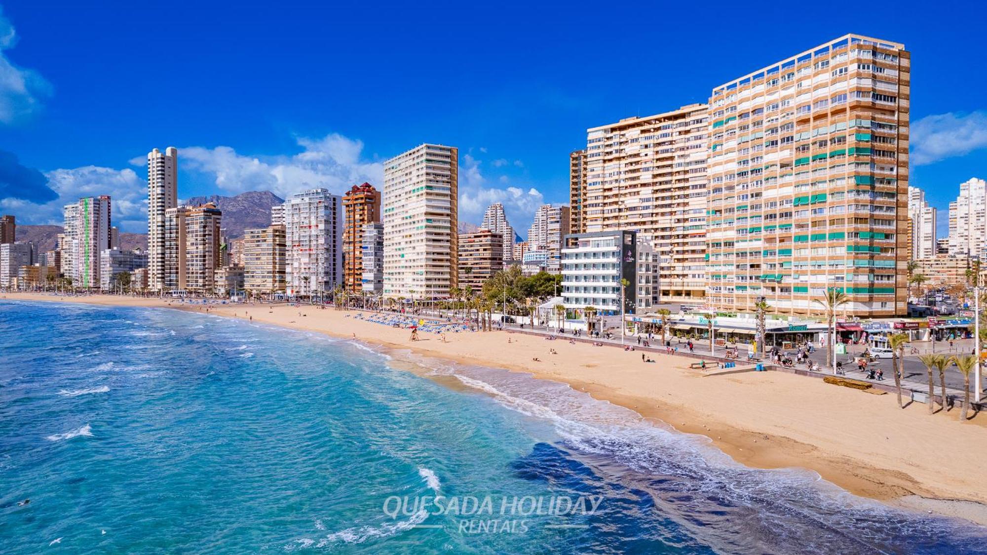 100Mts To Beach, Luxury Apartment Benidorm Encanto Dış mekan fotoğraf