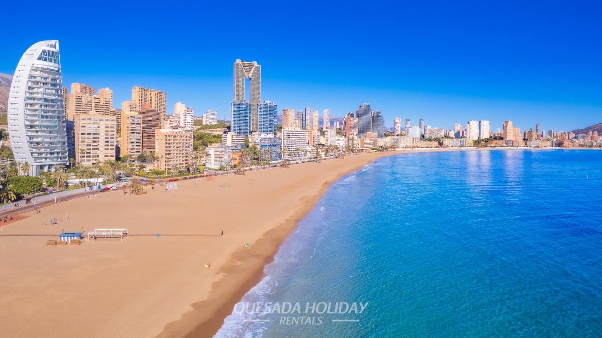 100Mts To Beach, Luxury Apartment Benidorm Encanto Dış mekan fotoğraf