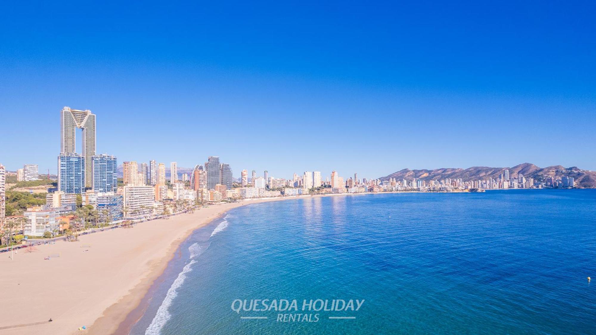 100Mts To Beach, Luxury Apartment Benidorm Encanto Dış mekan fotoğraf