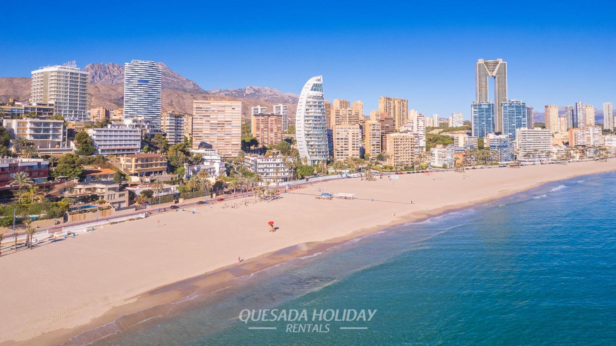 100Mts To Beach, Luxury Apartment Benidorm Encanto Dış mekan fotoğraf