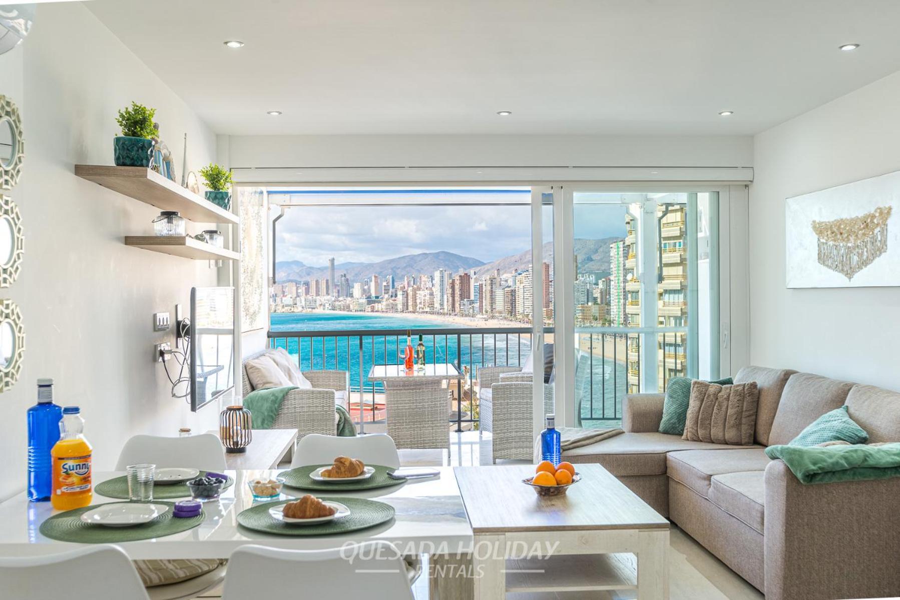 100Mts To Beach, Luxury Apartment Benidorm Encanto Dış mekan fotoğraf
